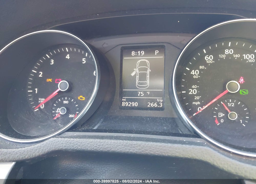 2016 VOLKSWAGEN PASSAT 1.8T S VIN: 1VWAT7A37GC043172