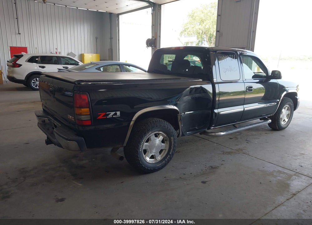2007 GMC SIERRA 1500 CLASSIC SLE1 VIN: 1GTEK19Z67Z195289