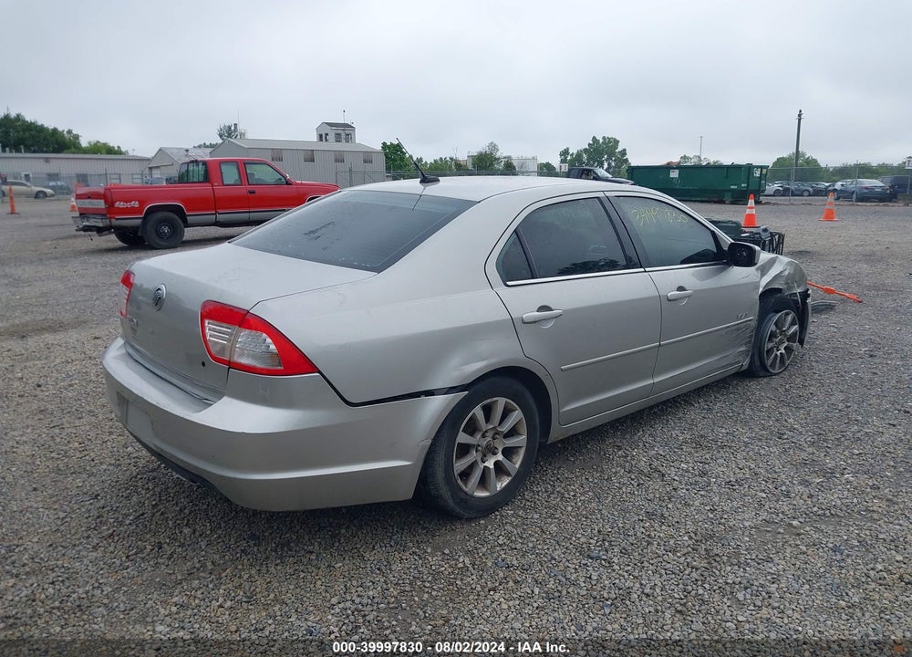 2008 MERCURY MILAN I4 VIN: 3MEHM07ZX8R609280