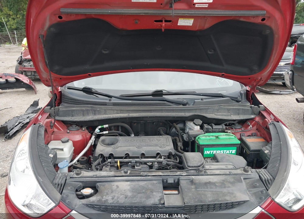 2012 HYUNDAI TUCSON LIMITED VIN: KM8JU3AC9CU514201