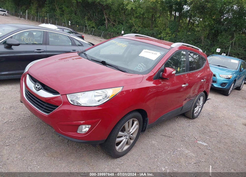 2012 HYUNDAI TUCSON LIMITED VIN: KM8JU3AC9CU514201