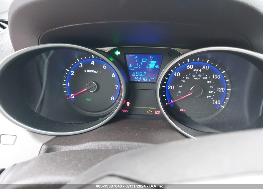 2012 HYUNDAI TUCSON LIMITED VIN: KM8JU3AC9CU514201