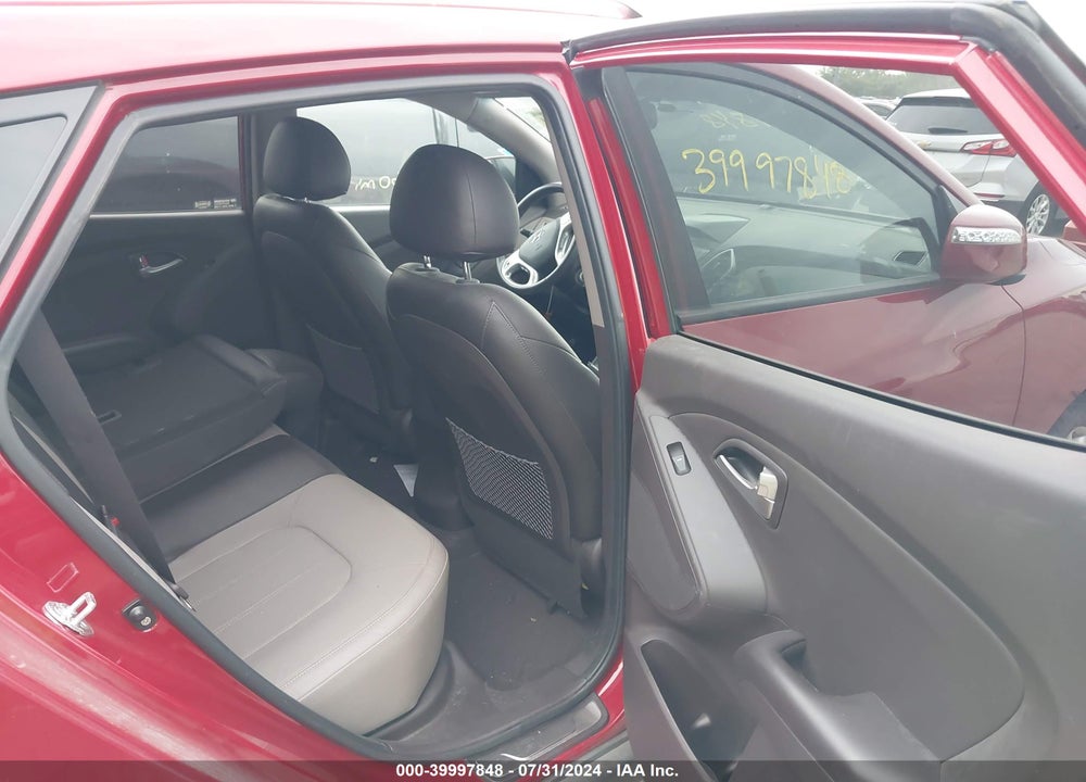 2012 HYUNDAI TUCSON LIMITED VIN: KM8JU3AC9CU514201