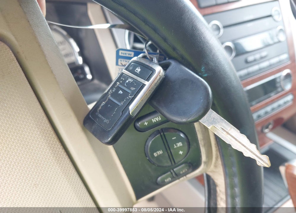 2008 FORD EXPEDITION EL EDDIE BAUER/KING RANCH VIN: 1FMFK185X8LA58763