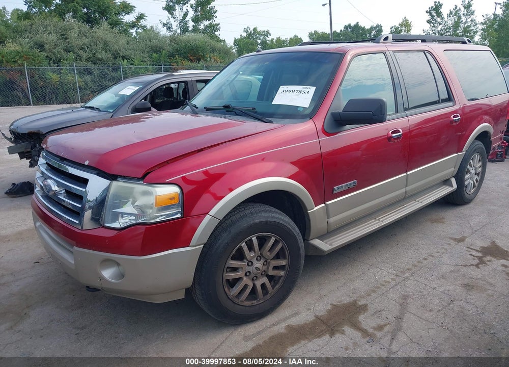 2008 FORD EXPEDITION EL EDDIE BAUER/KING RANCH VIN: 1FMFK185X8LA58763