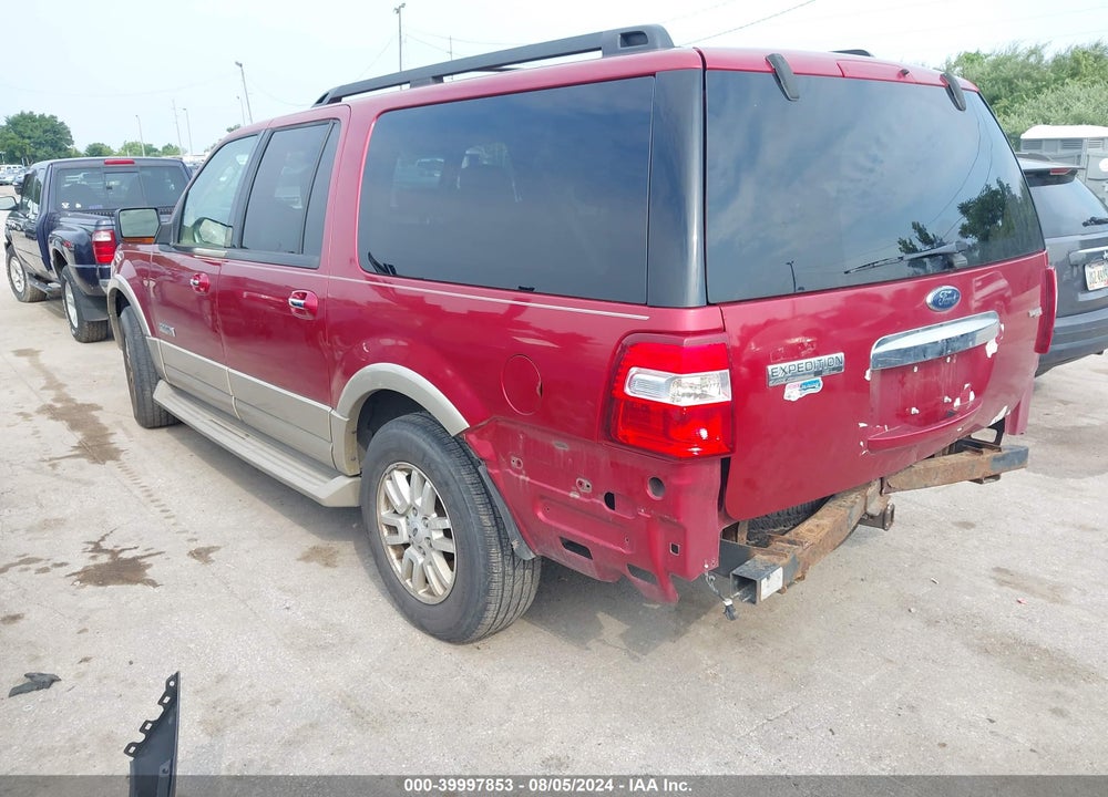 2008 FORD EXPEDITION EL EDDIE BAUER/KING RANCH VIN: 1FMFK185X8LA58763