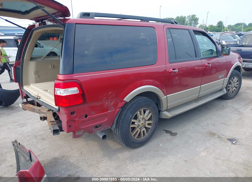 2008 FORD EXPEDITION EL EDDIE BAUER/KING RANCH VIN: 1FMFK185X8LA58763