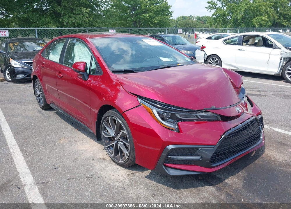 2022 TOYOTA COROLLA SE VIN: JTDP4MCE9NJ082295