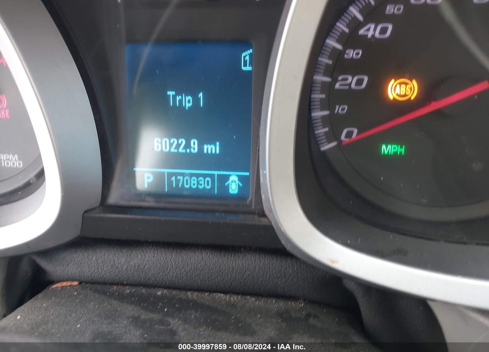 2011 CHEVROLET EQUINOX 2LT VIN: 2CNALPEC7B6229899