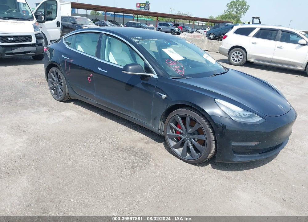 2020 TESLA MODEL 3 PERFORMANCE DUAL MOTOR ALL-WHEEL DRIVE VIN: 5YJ3E1EC3LF736332