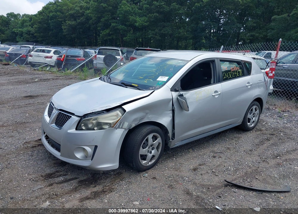 2009 PONTIAC VIBE VIN: 5Y2SP67819Z458996