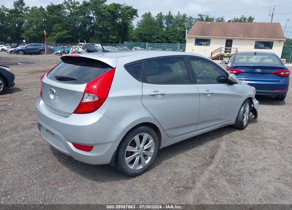 2012 HYUNDAI ACCENT SE VIN: KMHCU5AEXCU041124