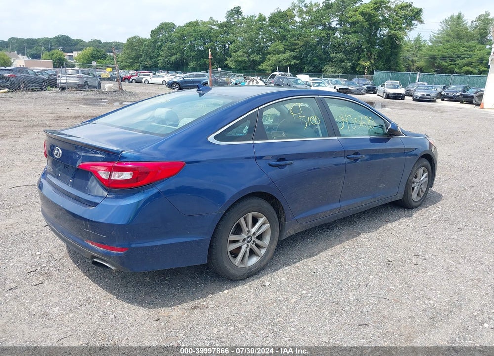 2017 HYUNDAI SONATA VIN: 5NPE24AF7HH507809