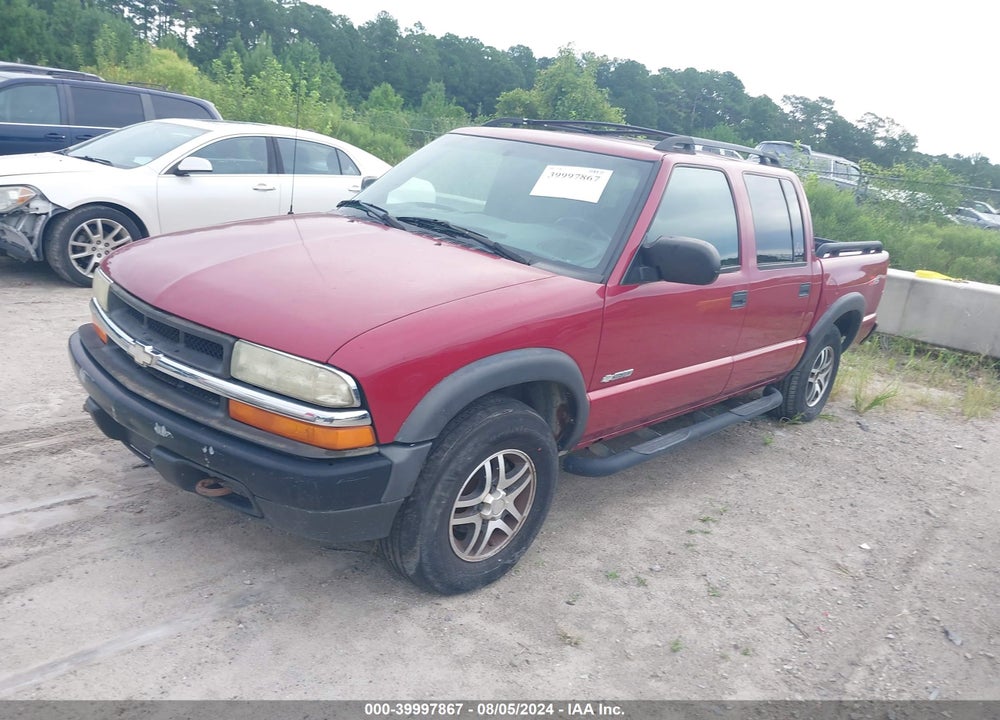 2004 CHEVROLET S-10 LS VIN: 1GCDT13X94K133230