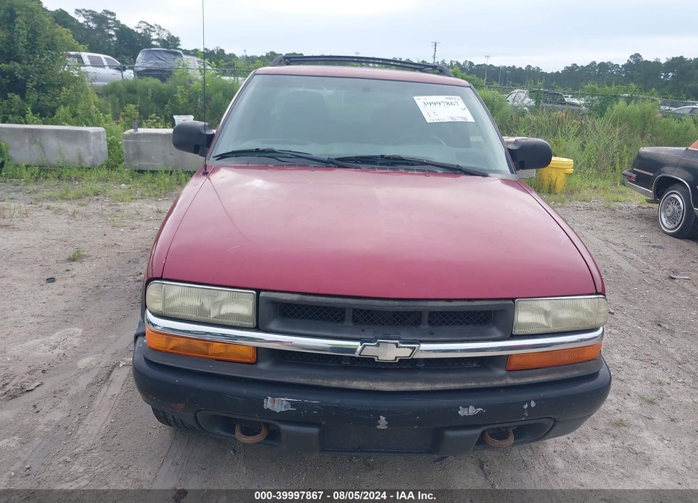 2004 CHEVROLET S-10 LS VIN: 1GCDT13X94K133230