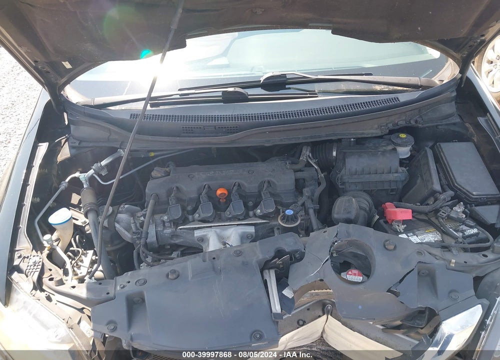2013 HONDA CIVIC LX VIN: 19XFB2F58DE040083