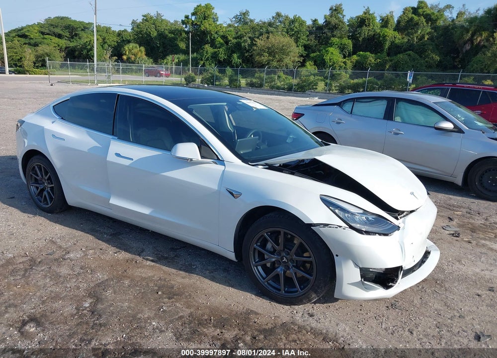 2019 TESLA MODEL 3 LONG RANGE/PERFORMANCE VIN: 5YJ3E1EB9KF493552