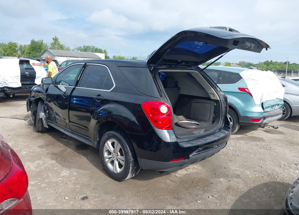 2012 CHEVROLET EQUINOX LS VIN: 2GNALBEKXC1251724