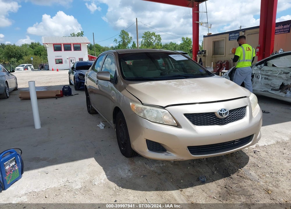 2009 TOYOTA COROLLA LE VIN: 1NXBU40E49Z147360