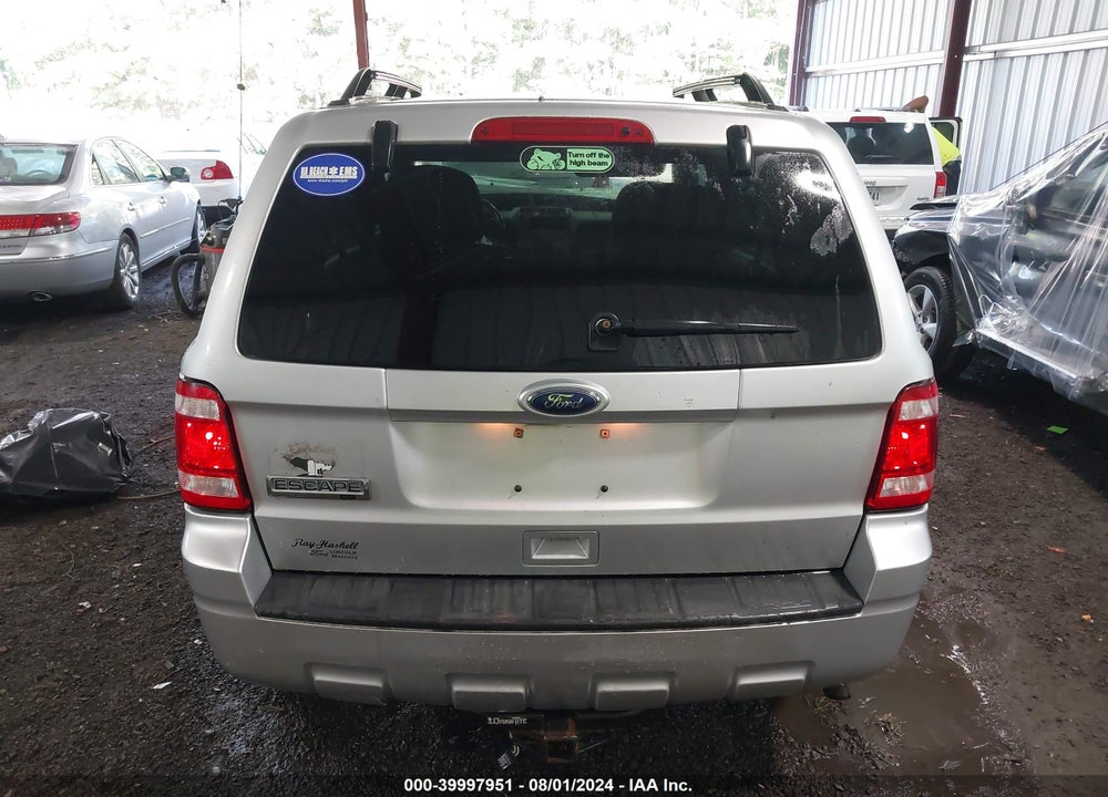 2010 FORD ESCAPE XLT VIN: 1FMCU9D72AKC93740