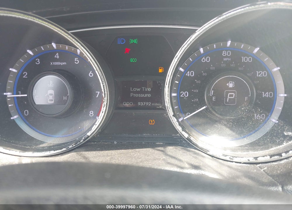 2013 HYUNDAI SONATA GLS VIN: 5NPEB4AC7DH765747