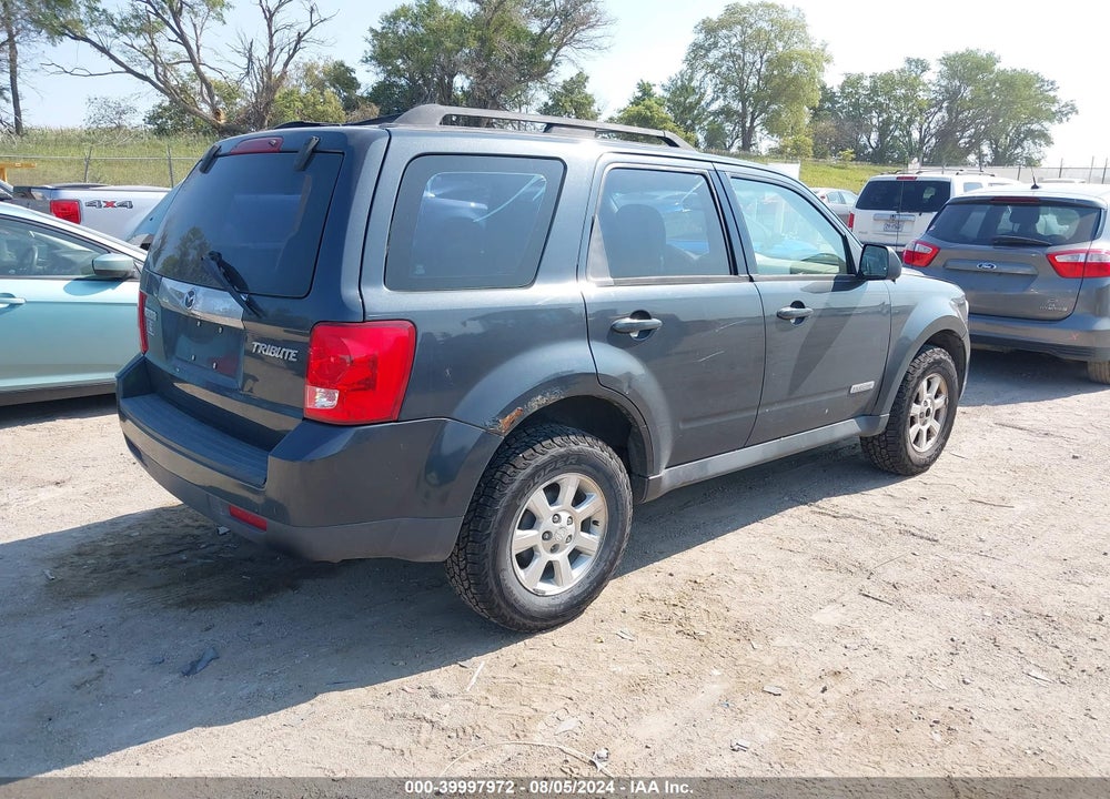 2008 MAZDA TRIBUTE I SPORT VIN: 4F2CZ92Z58KM07542