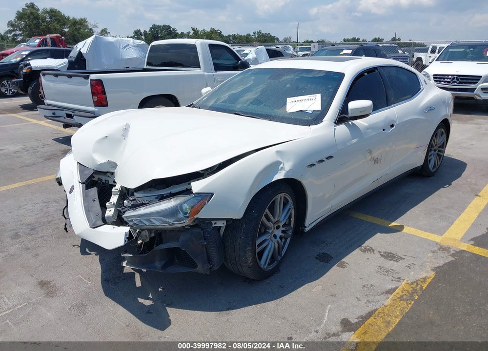 2016 MASERATI GHIBLI S VIN: ZAM57RSA0G1178065
