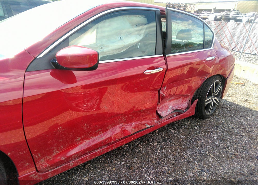 2017 HONDA ACCORD SPORT VIN: 1HGCR2E56HA223752