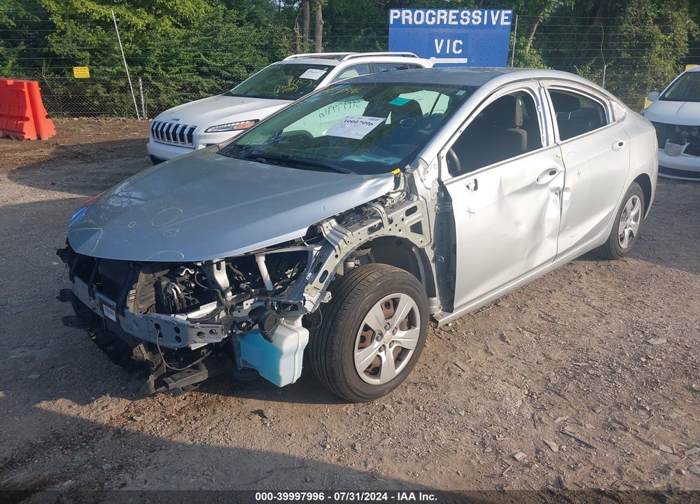 2017 CHEVROLET CRUZE LS AUTO VIN: 1G1BC5SM5H7111605