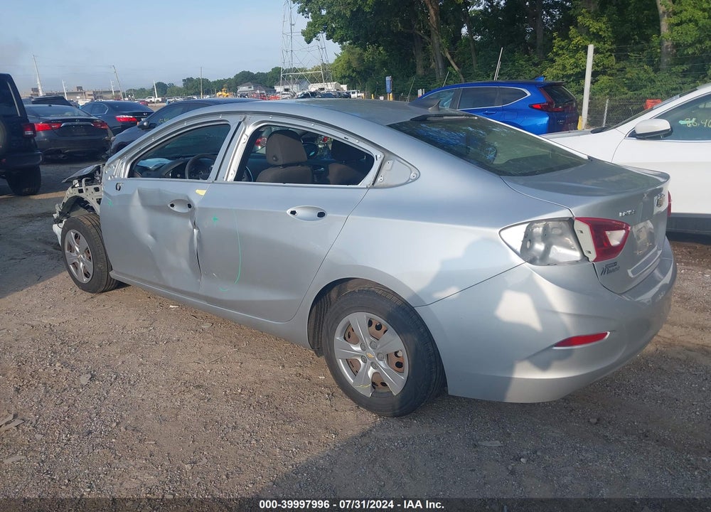 2017 CHEVROLET CRUZE LS AUTO VIN: 1G1BC5SM5H7111605