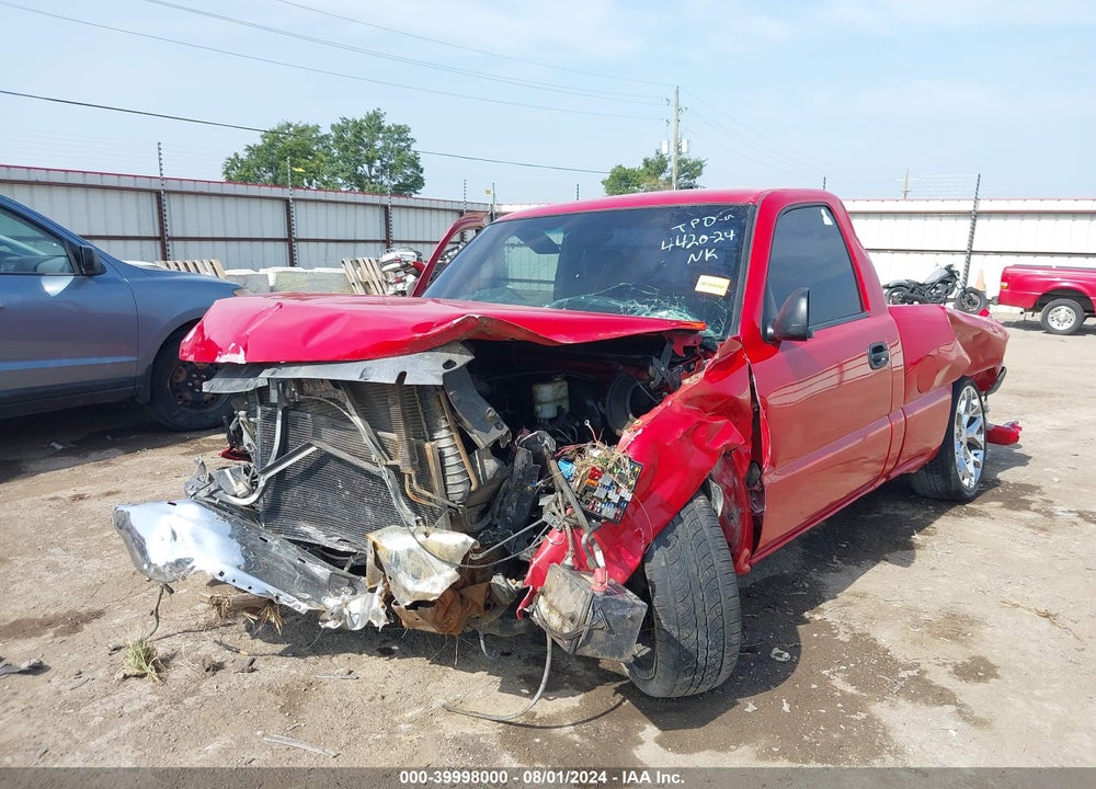 2002 CHEVROLET SILVERADO 1500 VIN: 1GCEC14W12Z347014