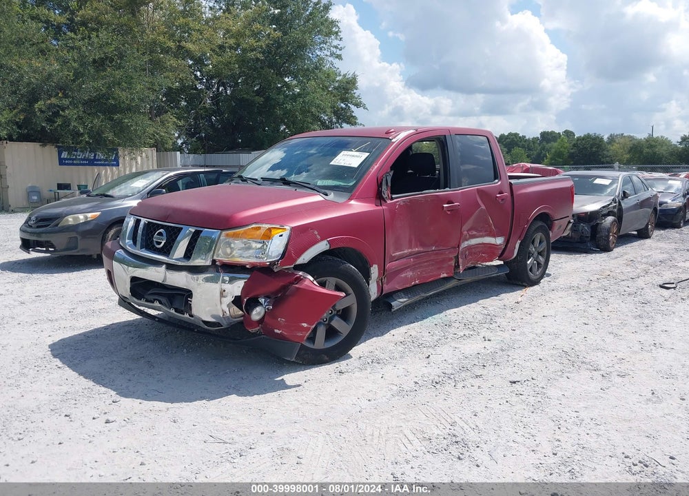 2015 NISSAN TITAN SV VIN: 1N6BA0ED3FN501376