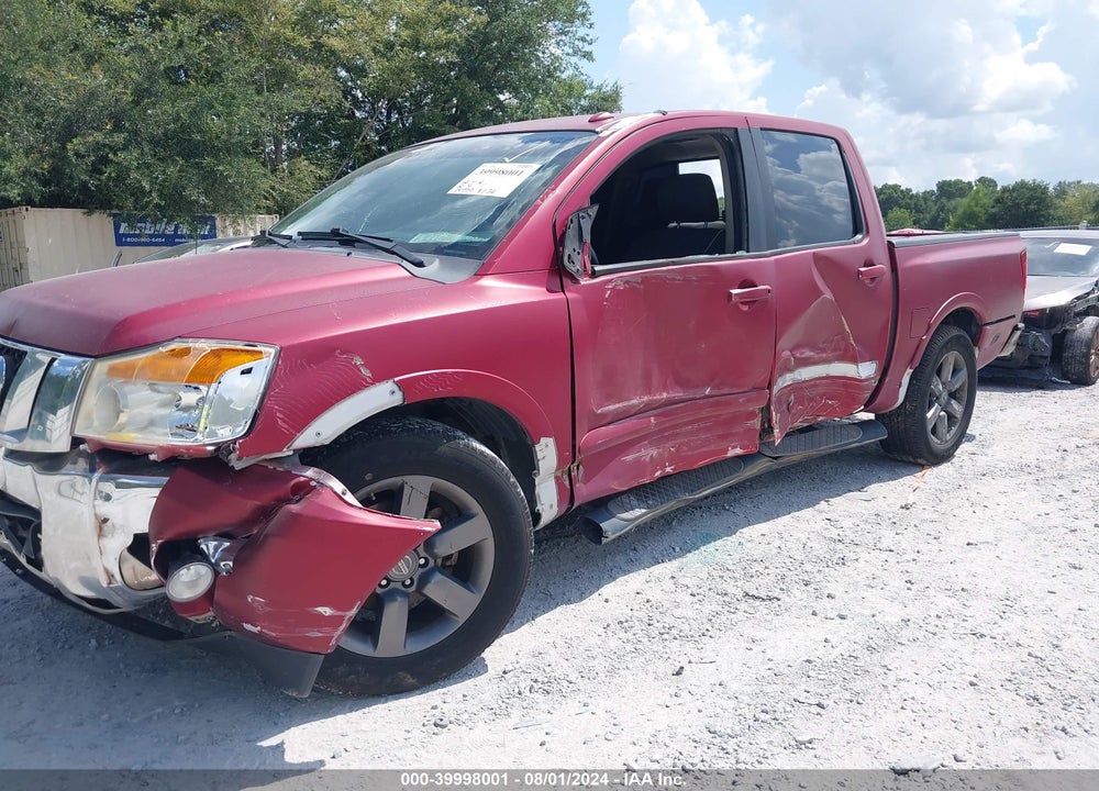 2015 NISSAN TITAN SV VIN: 1N6BA0ED3FN501376
