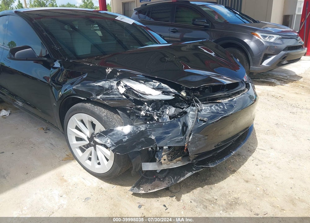2022 TESLA MODEL 3 REAR-WHEEL DRIVE VIN: 5YJ3E1EA8NF105643