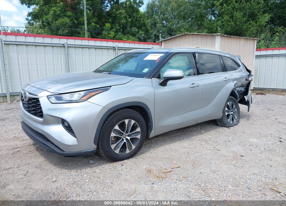 2020 TOYOTA HIGHLANDER XLE VIN: 5TDGZRAH5LS509015