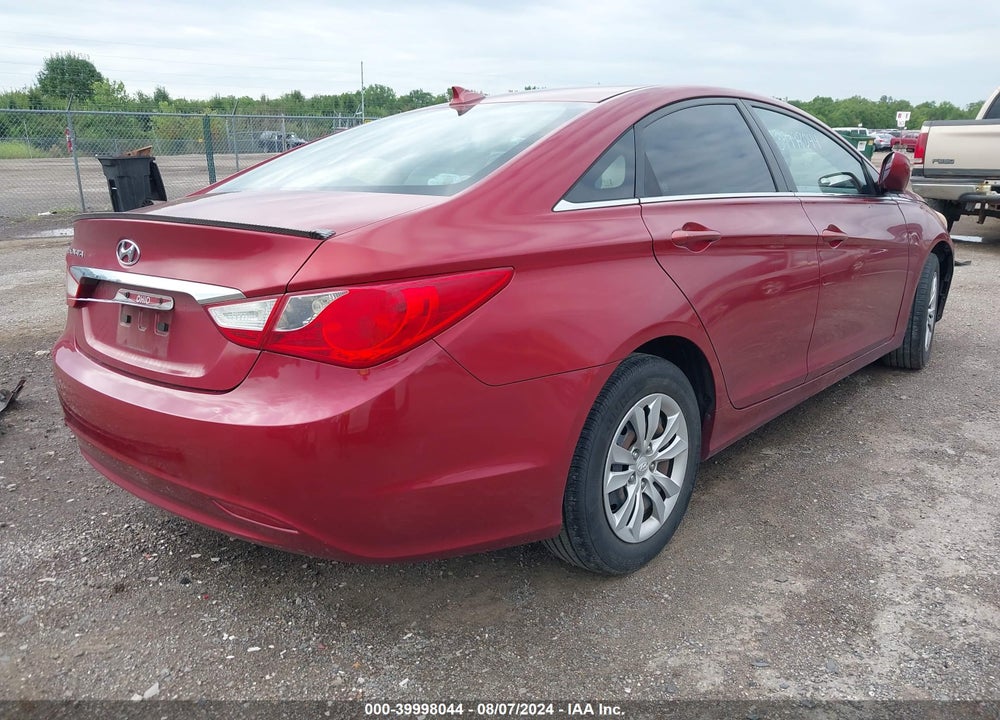 2012 HYUNDAI SONATA GLS VIN: 5NPEB4AC2CH330147