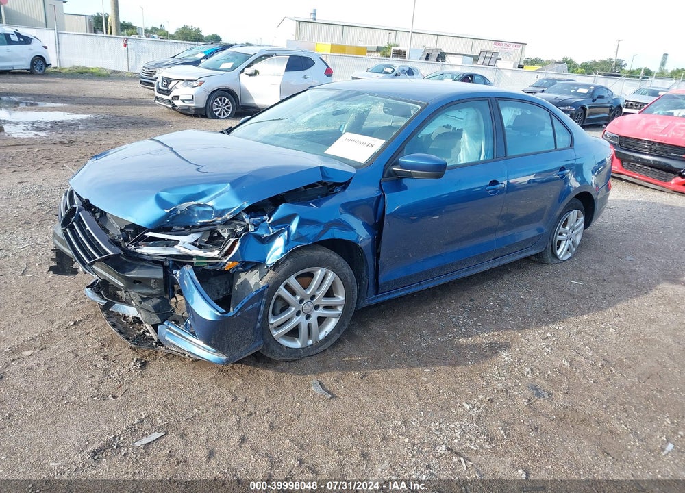 2018 VOLKSWAGEN JETTA 1.4T S VIN: 3VW2B7AJ7JM252729