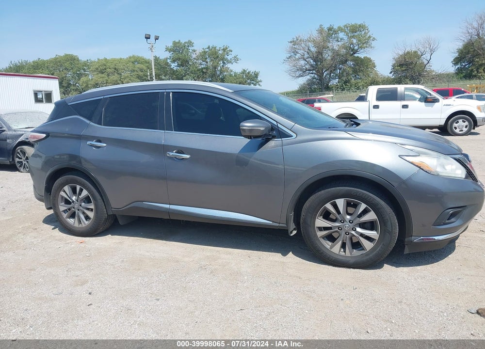 2015 NISSAN MURANO SL VIN: 5N1AZ2MH8FN227658