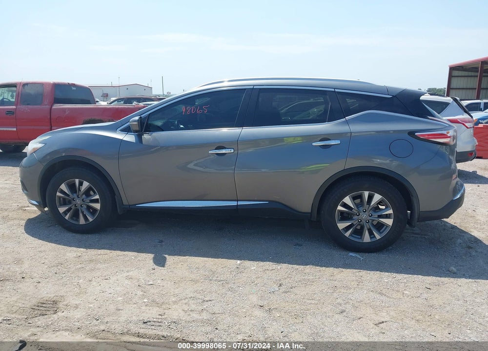 2015 NISSAN MURANO SL VIN: 5N1AZ2MH8FN227658