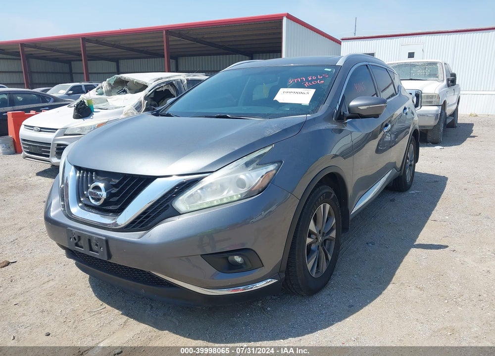 2015 NISSAN MURANO SL VIN: 5N1AZ2MH8FN227658