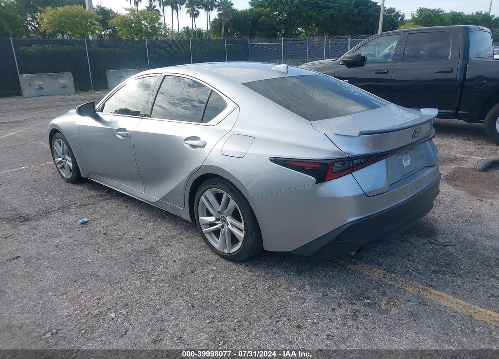 2021 LEXUS IS 300 VIN: JTHAA1D20M5113232