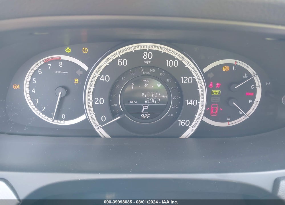 2014 HONDA ACCORD LX VIN: 1HGCR2F39EA006396