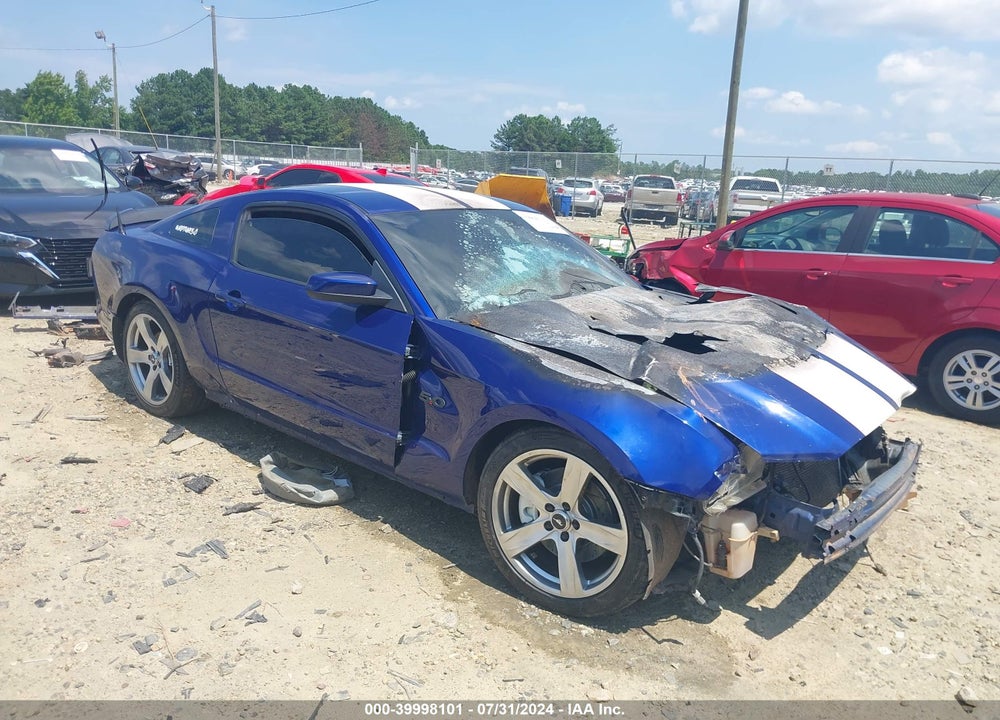 2013 FORD MUSTANG GT PREMIUM VIN: 1ZVBP8CF5D5261472