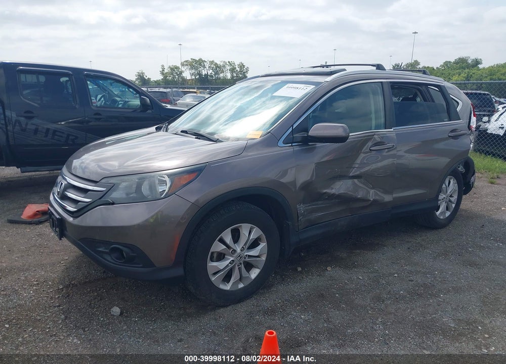 2013 HONDA CR-V EX-L VIN: 5J6RM3H70DL013148