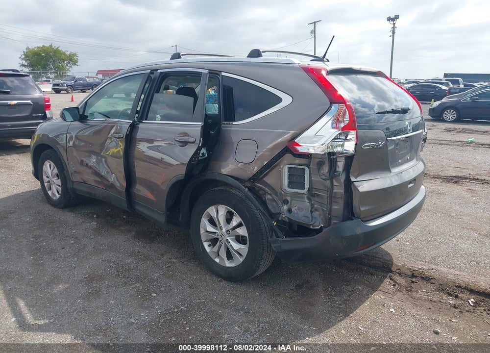 2013 HONDA CR-V EX-L VIN: 5J6RM3H70DL013148