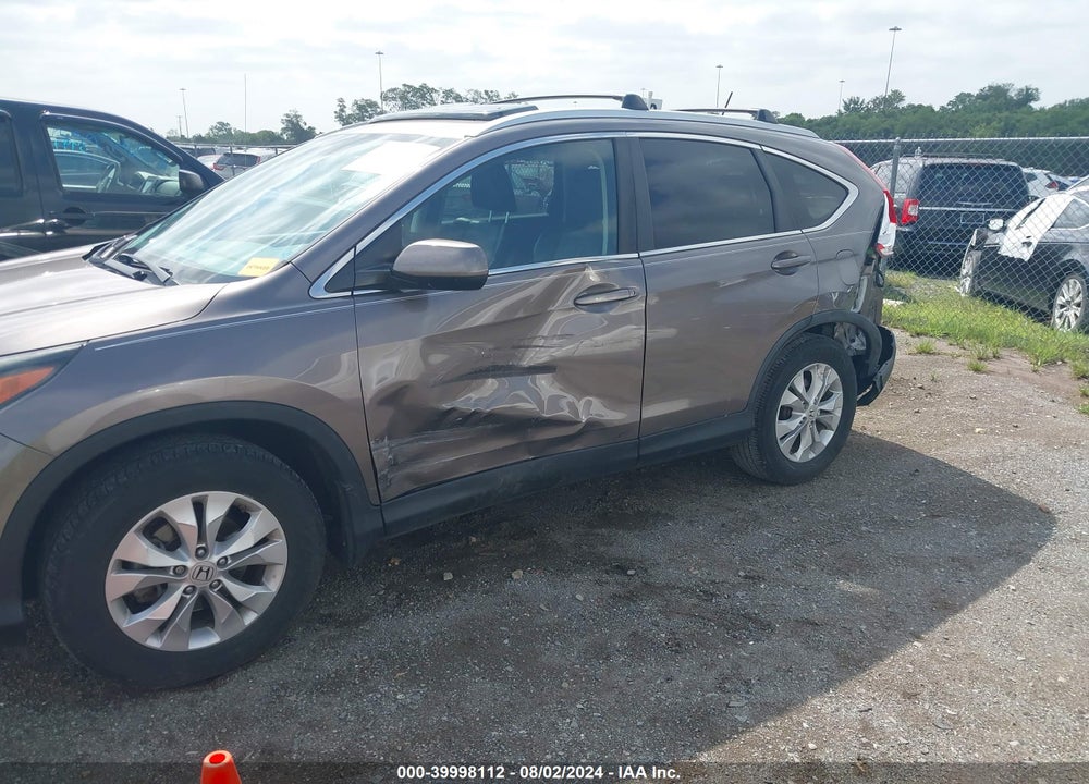2013 HONDA CR-V EX-L VIN: 5J6RM3H70DL013148
