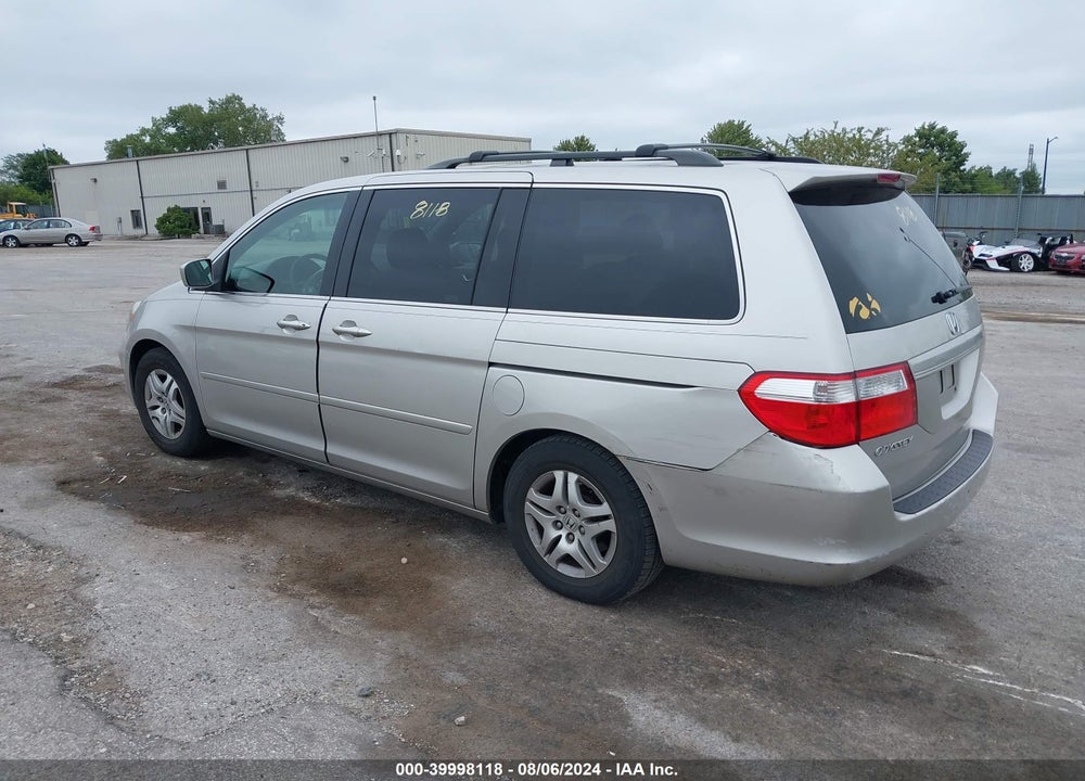 2007 HONDA ODYSSEY EX VIN: 5FNRL38427B458836
