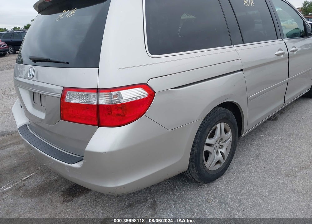 2007 HONDA ODYSSEY EX VIN: 5FNRL38427B458836