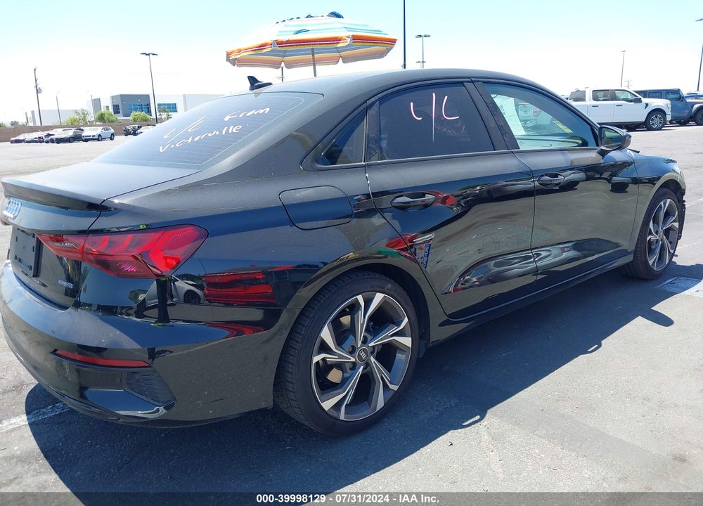 2022 AUDI A3 PREMIUM PLUS 40 TFSI QUATTRO S TRONIC VIN: WAUHUDGY1NA078571