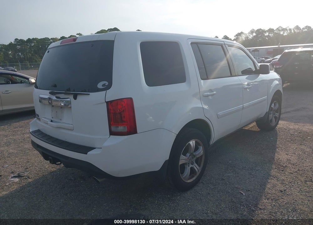 2013 HONDA PILOT EX VIN: 5FNYF3H44DB025405